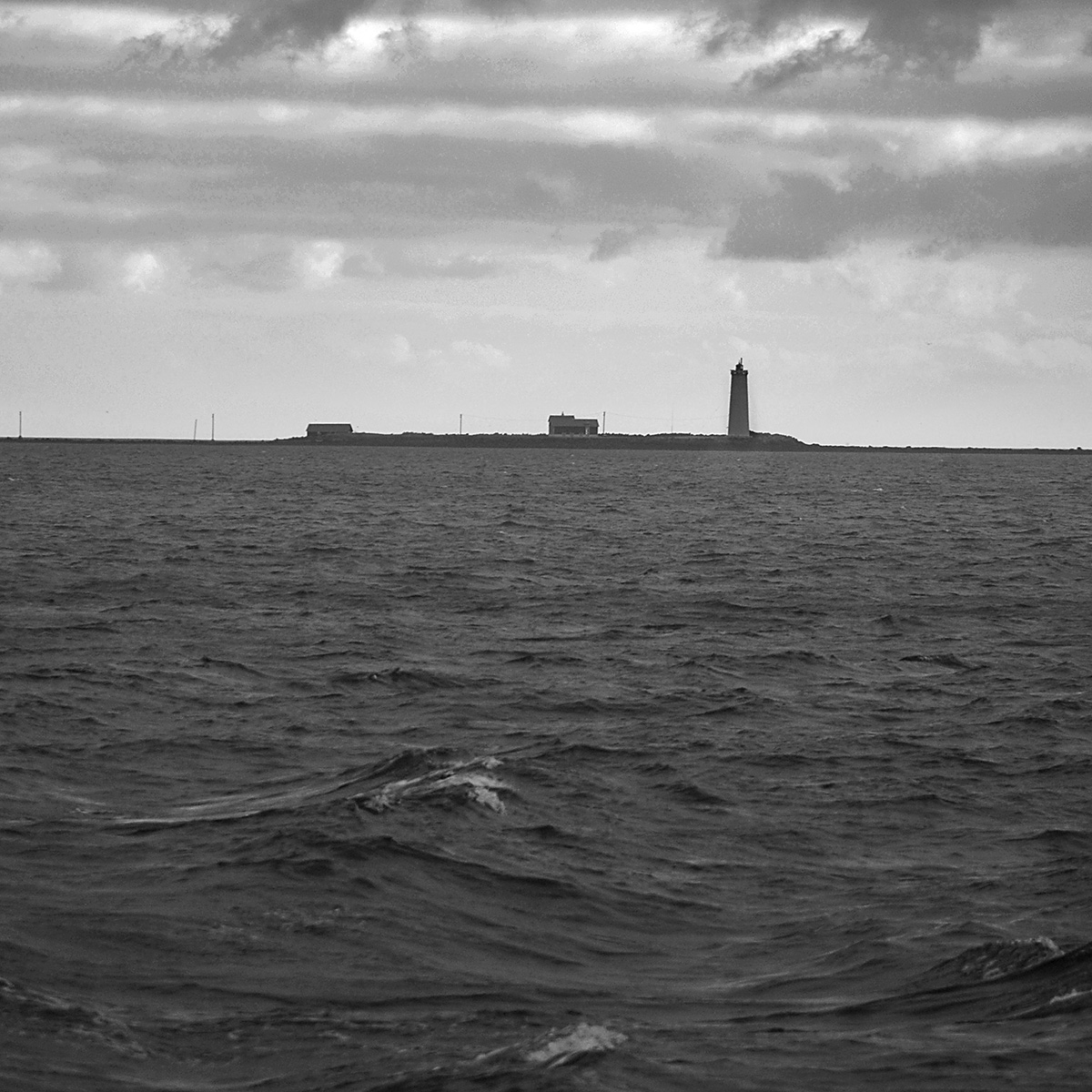 Iceland's oldest lighthouse Reykjanesviti, Iceland.