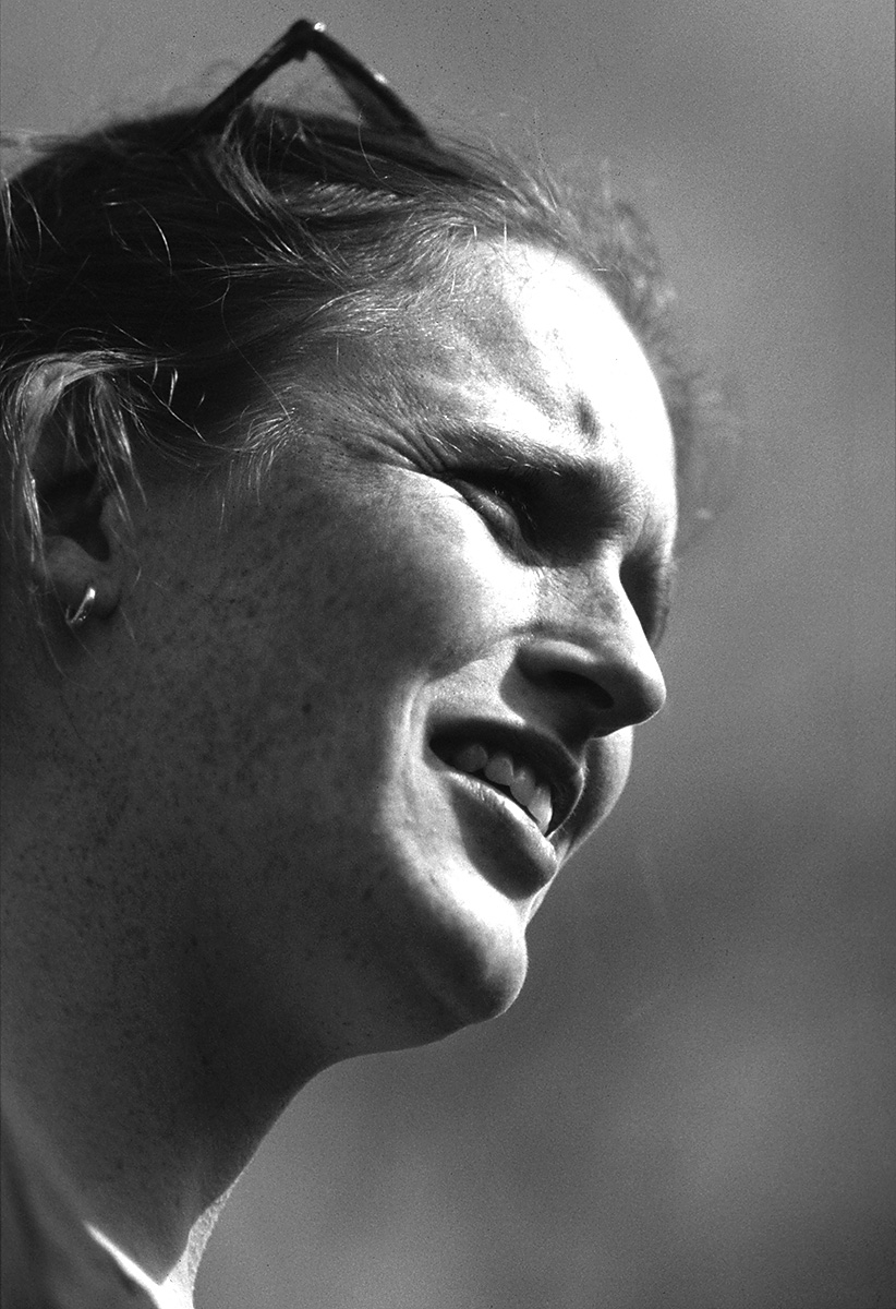 Hanne, girl looking forward